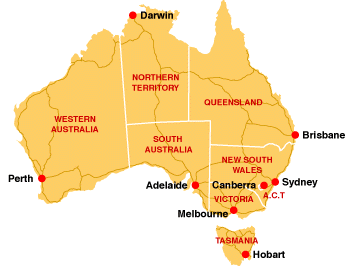 Oz City Australia Australian Capital Cities